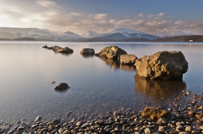 Across the loch